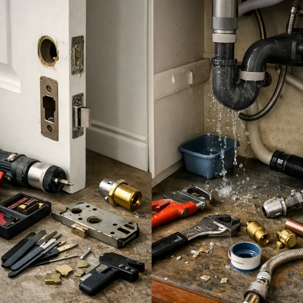 Dépannage urgence serrurerie et plomberie à Beaumont-sur-Oise